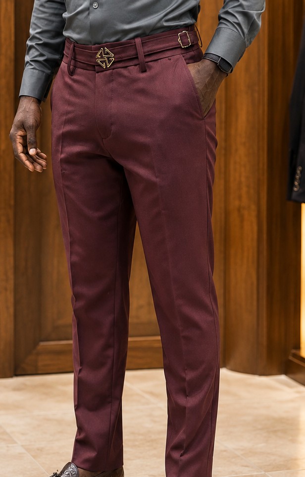 Men’s Slim-Fit Formal Trouser